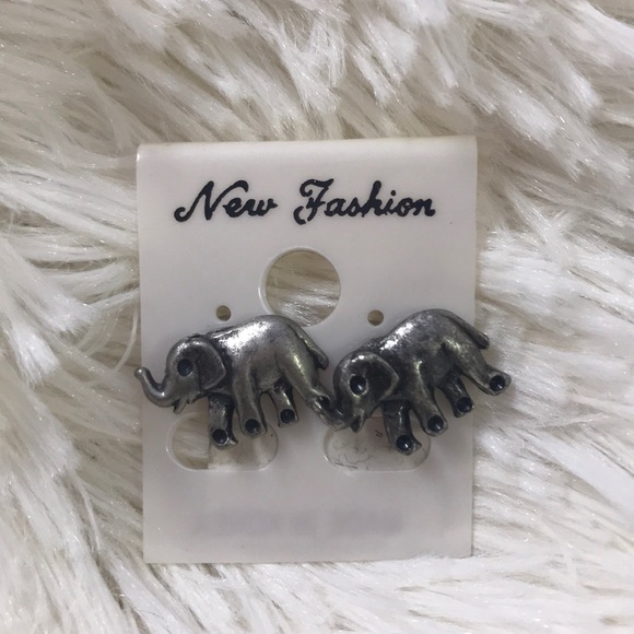Fashion earrings elephant - Picture 1 of 1